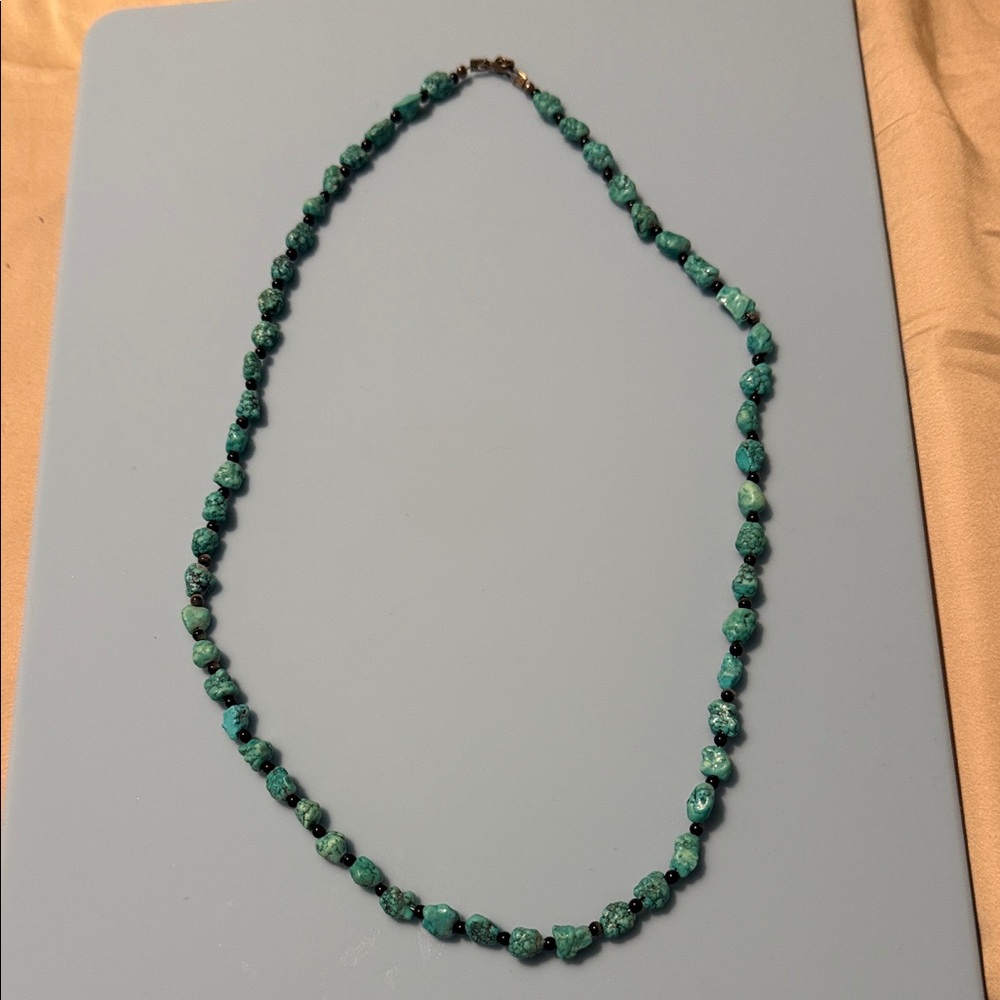 Turquoise Beaded Necklace